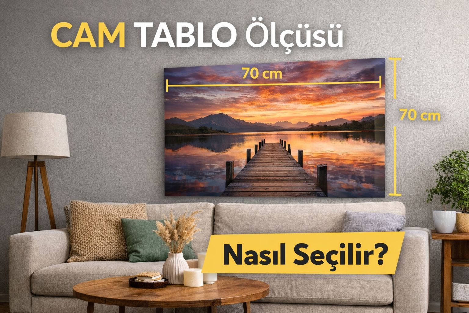 Cam Tablo Ölçüsü Nasıl Seçilir? Doğru Ölçü Rehberi